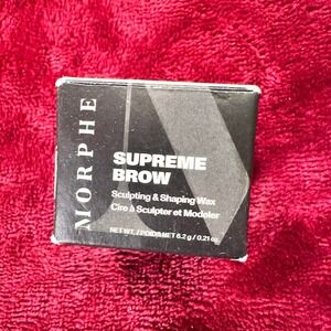 Morphe Supreme Brow Sculpting and Shaping Wax Clear 6.2g 0.21oz Eyebrow Gel Pot